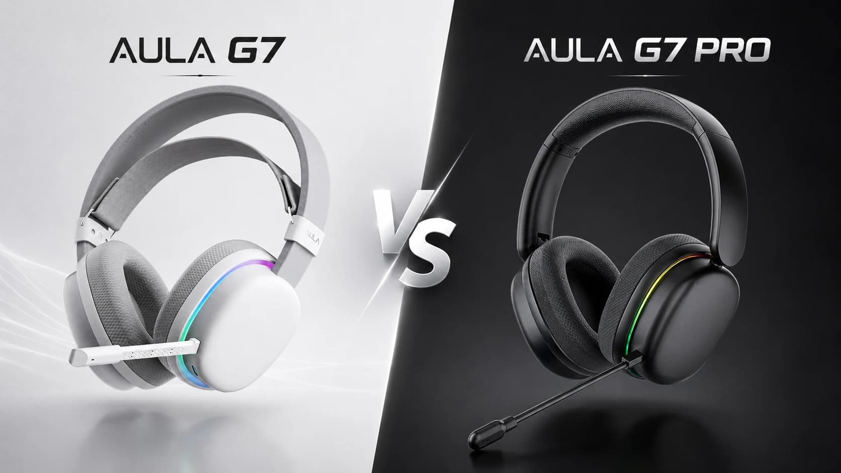 AULA G7 vs AULA G7 Pro: порівняння, різниця та яку гарнітуру обрати