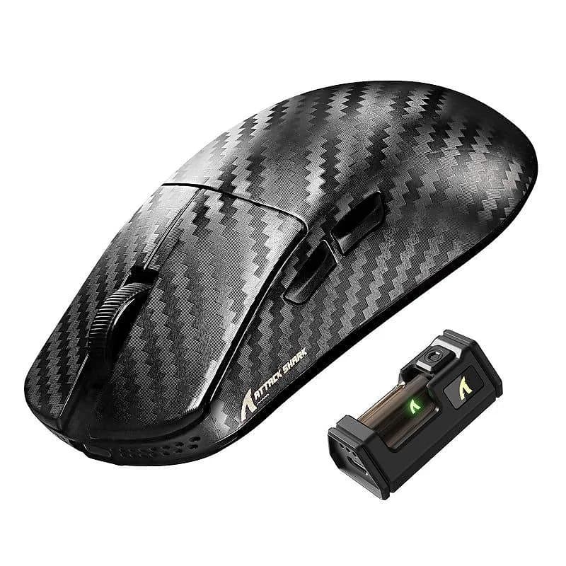 Attack Shark R11 Ultra Carbon Fiber Wave Black — фото 9