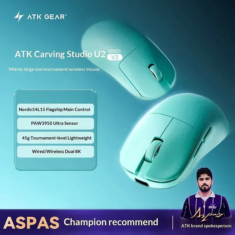 ATK Liekong U2V2 Master Edition Lightweight Wireless Gaming Mouse — image 1