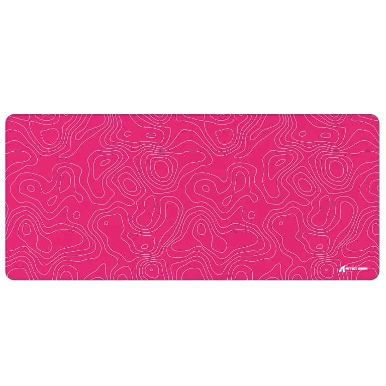 Attack Shark CM02PRO Berry Red Contours ігровий килимок для миші 900x400x4 мм, фото 1