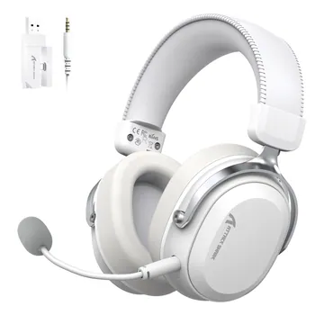 Attack Shark L30PRO White беспроводная игровая гарнитура - фото 1