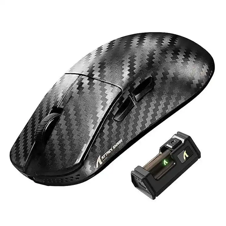Attack Shark R11 Ultra Carbon Fiber Wave Black — фото 9