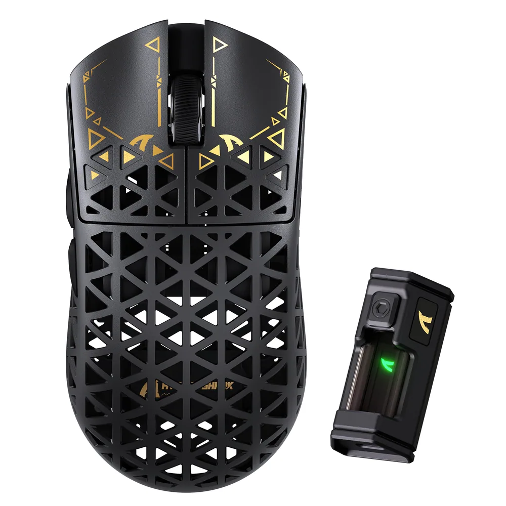 Attack Shark R5 Ultra Black carbon fibre gaming mouse - photo 1