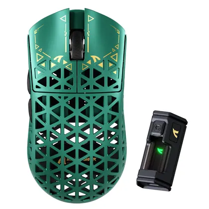 Attack Shark R5 Ultra Green carbon fibre gaming mouse - photo 1