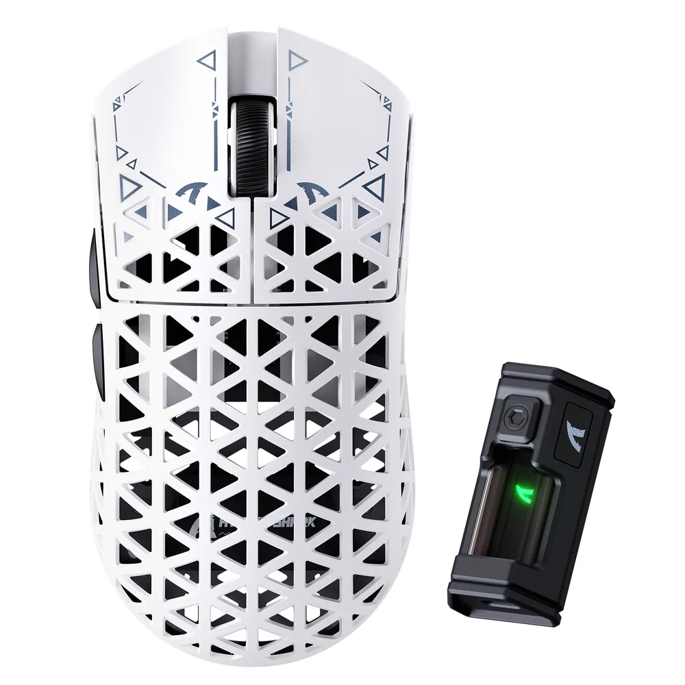 Attack Shark R5 Ultra White carbon fibre gaming mouse - photo 1