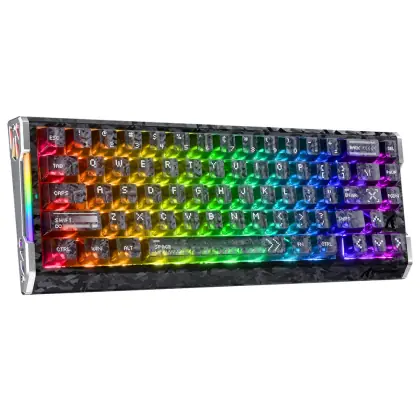 Attack Shark R68 HE Ink Shade Magnetic Gaming Keyboard With Carbon Fiber Keycaps - product photo