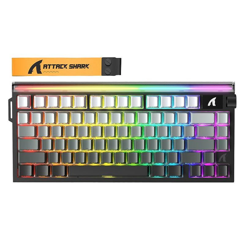 Attack Shark X87 Ultra Shadow Jade wireless mechanical keyboard 8K
