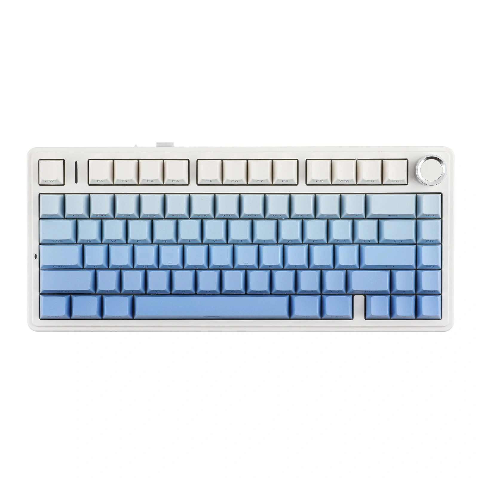 Aula F75 Blue Side-Printed бездротова механічна клавіатура 75% - фото 1