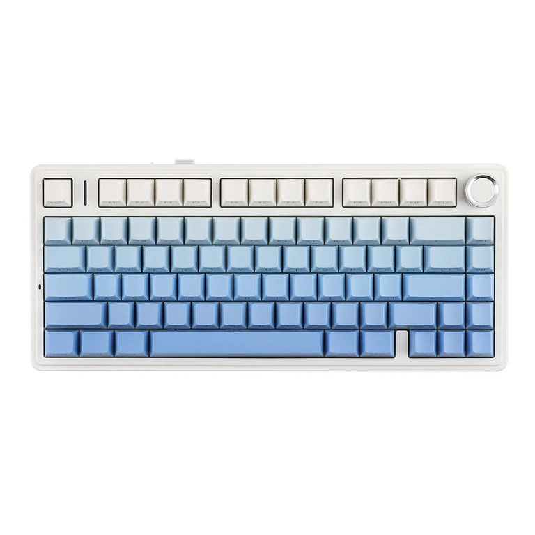 Aula F75 Blue Side-Printed wireless mechanical keyboard 75% - photo 1