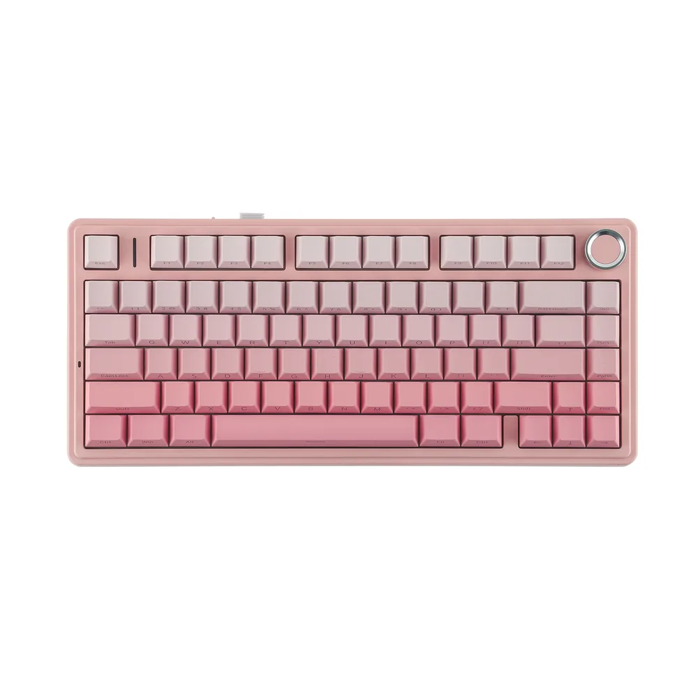 Aula F75 Gradient Pink wireless mechanical keyboard 75% - photo 1