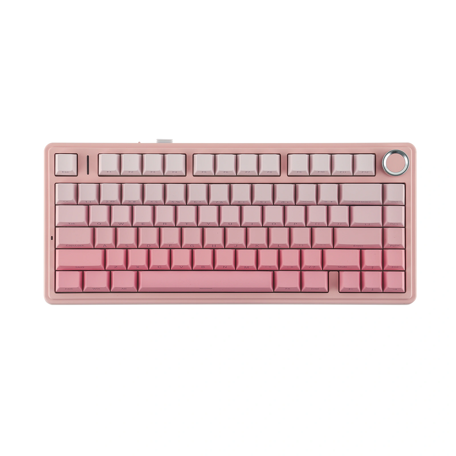 Aula F75 Gradient Pink бездротова механічна клавіатура 75% - фото 1