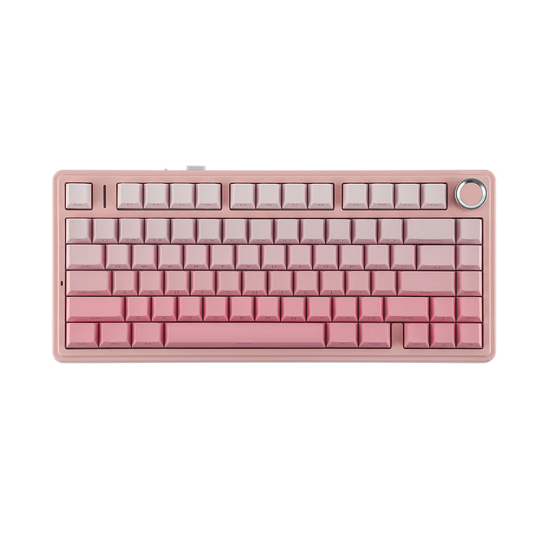Aula F75 Gradient Pink wireless mechanical keyboard 75% - photo 1