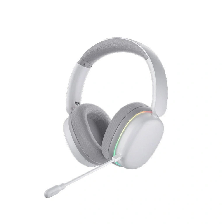 AULA G7 White wireless gaming headset on a white background