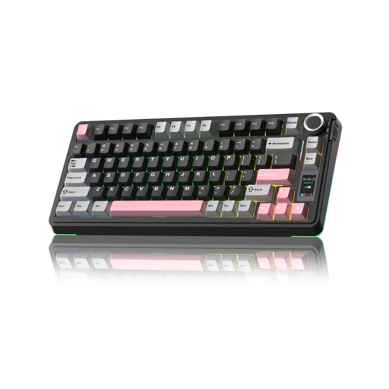 Aula S75 Pro Black Gray Pink photo 1