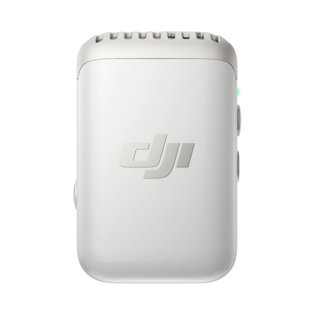 DJI Mic 2 передавач білий (Pearl White) на білому фоні