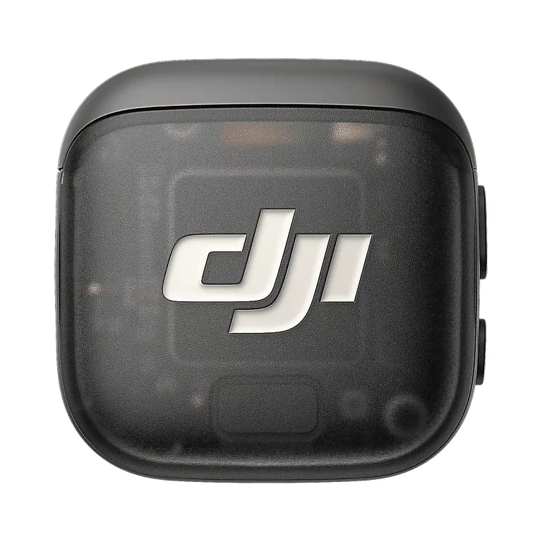 DJI Mic 3 передавач на білому фоні