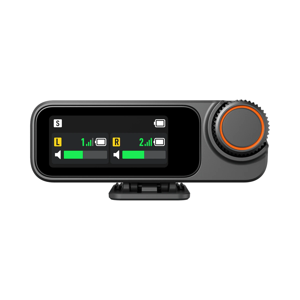 DJI Mic 3 приймач на білому фоні