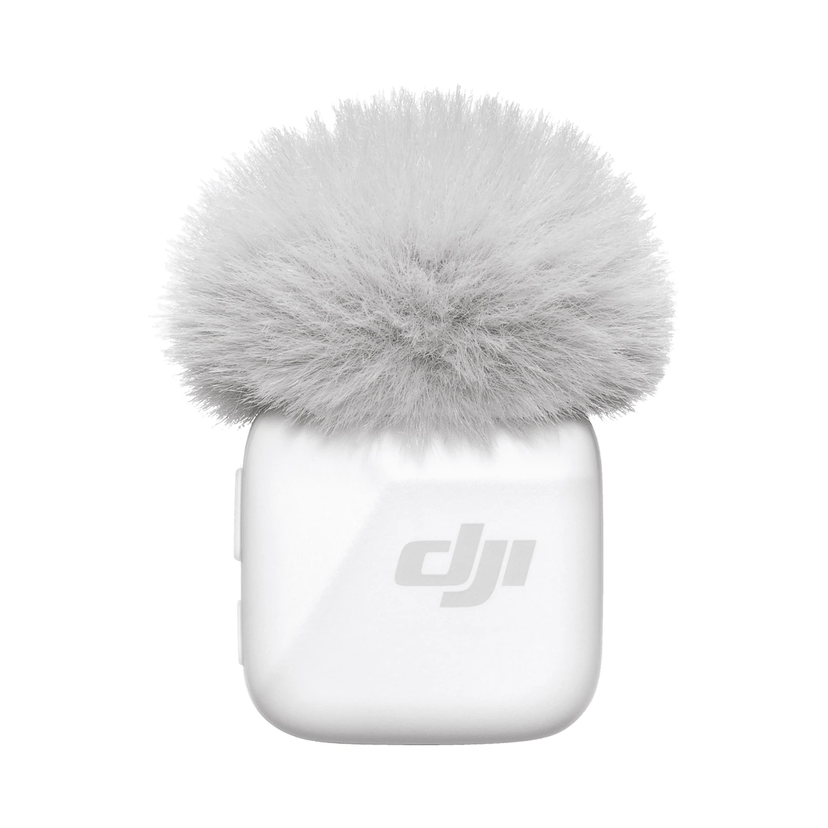DJI Mic Mini передавач білий (Arctic White) на білому фоні