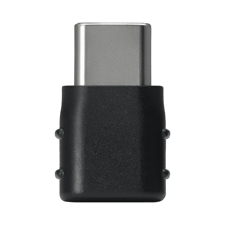 DJI Mic Series адаптер USB-C для мобільного приймача на білому фоні