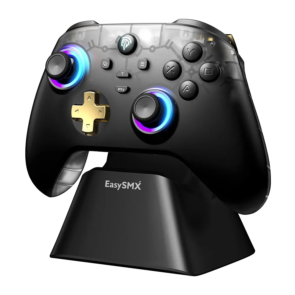 EasySMX D05 Black геймпад на зарядной док-станции