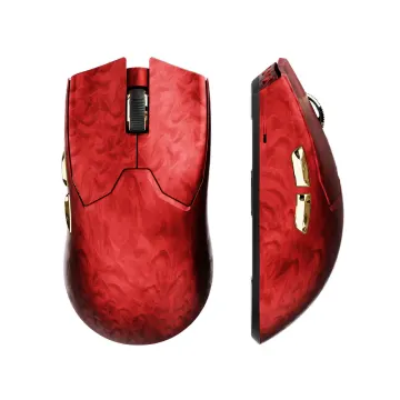 EWEADN Z7 Red carbon fiber wireless gaming mouse