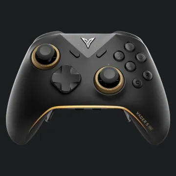 Flydigi Vader 5 Pro чорний геймпад вигляд спереду