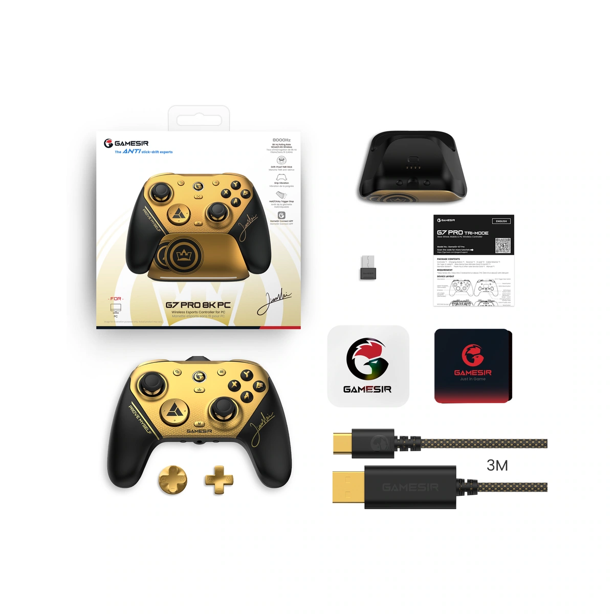 GameSir G7 Pro Champion Edition 8K беспроводной геймпад для ПК