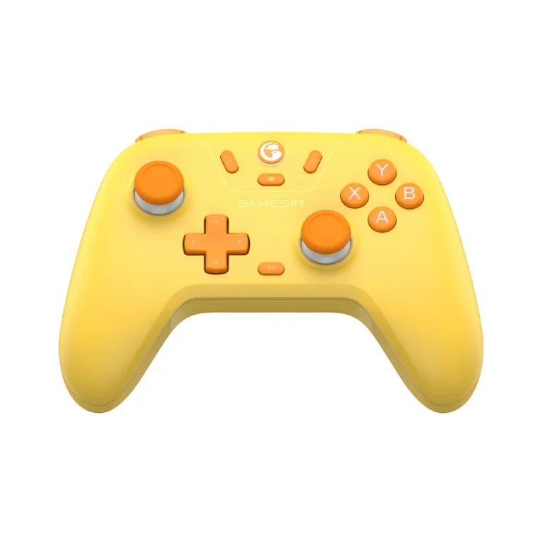 GameSir Nova Lite Yellow wireless controller photo 1