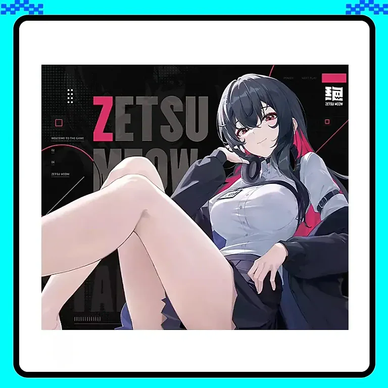 Zetsu Meow Jue 2.0 FPS Speed ​​Mouse Pad — image 1