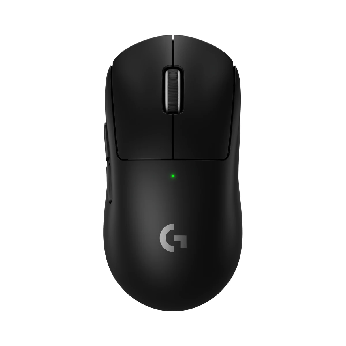 Logitech G PRO X Superlight 2 Black wireless gaming mouse - top view