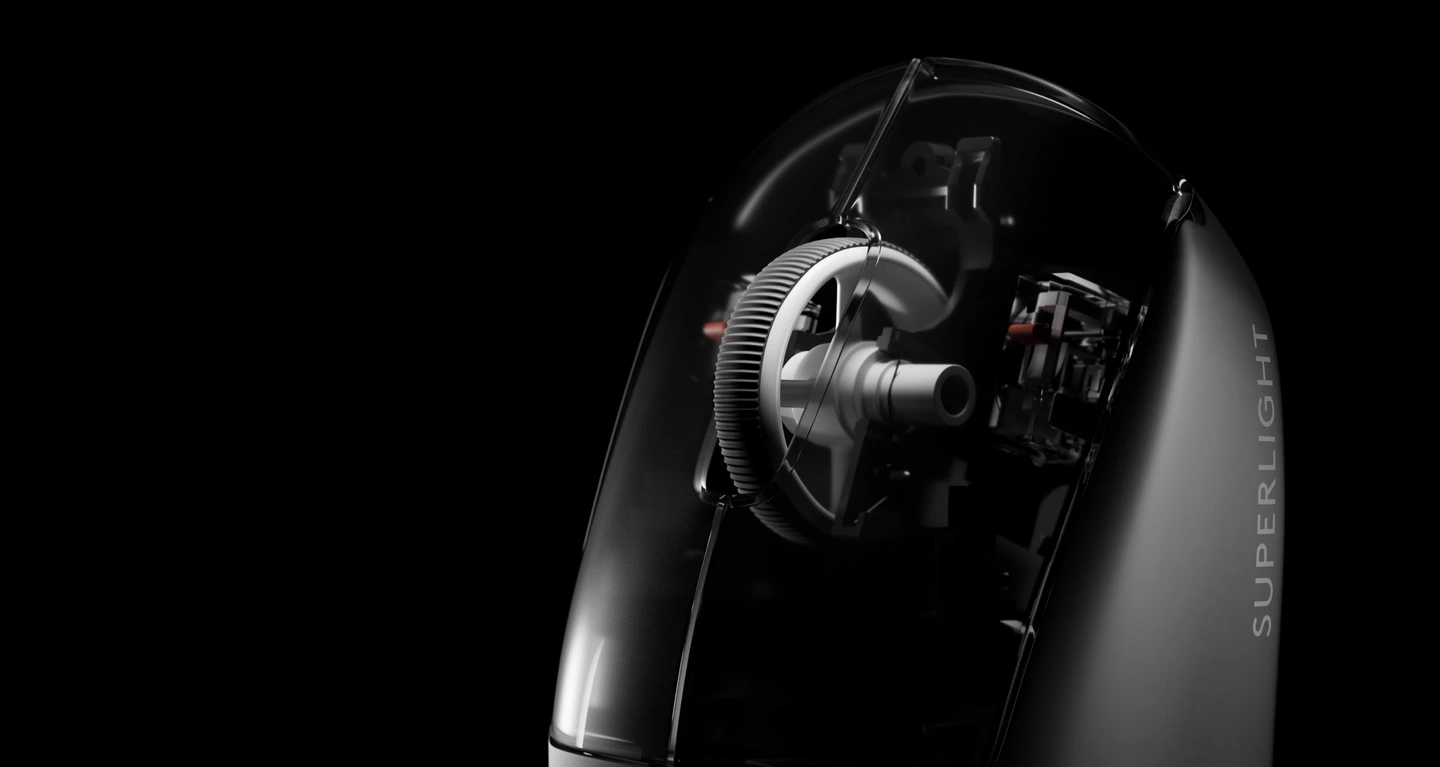 Logitech G PRO X Superlight 2: 60 g for fast play