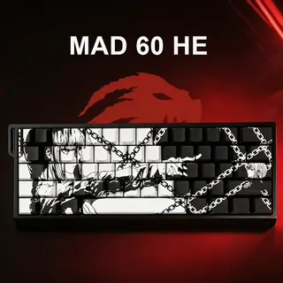 MADLIONS MAD60HE Black Makima magnetic gaming keyboard 60% - image 1