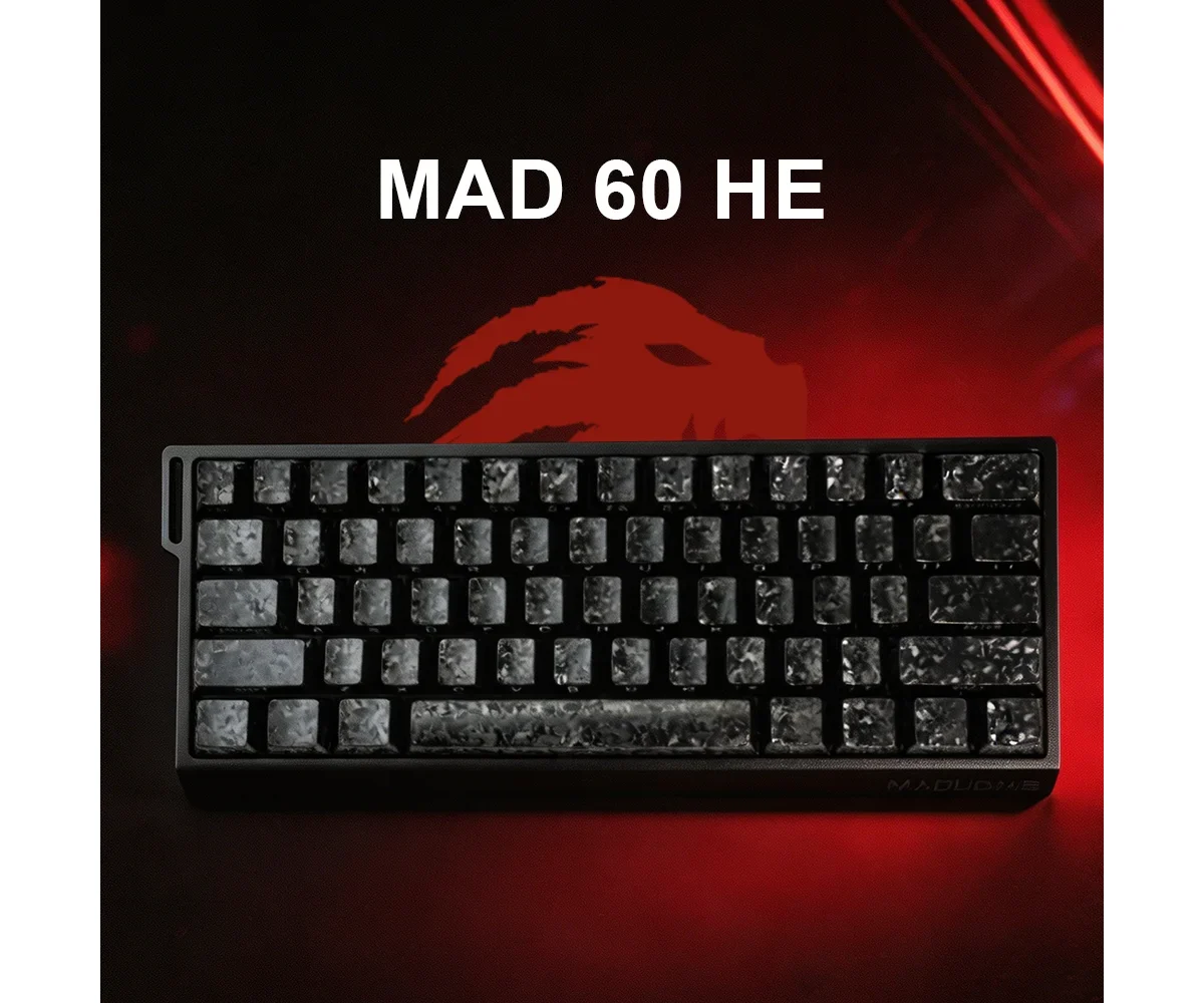 MADLIONS MAD60HE Carbon magnetic gaming keyboard 60% - image 1