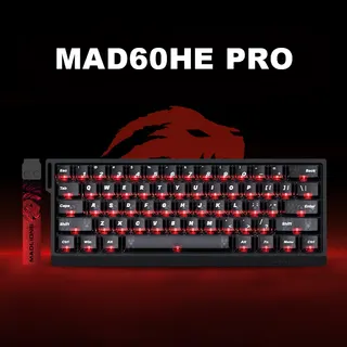 MADLIONS MAD60HE Transparent magnetic gaming keyboard 60% - image 1