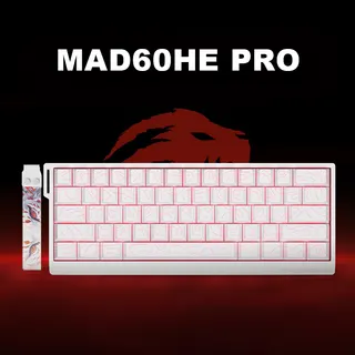 MADLIONS MAD60HE White Contour magnetic gaming keyboard 60% - image 1