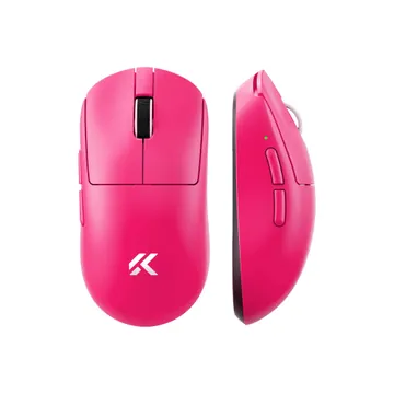 Mchose A7 V2 Pro Rose Red wireless gaming mouse - photo 1