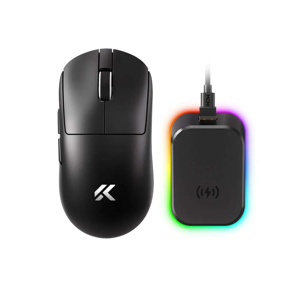 Mchose A7 V2 Ultra+ Black wireless gaming mouse - photo 1