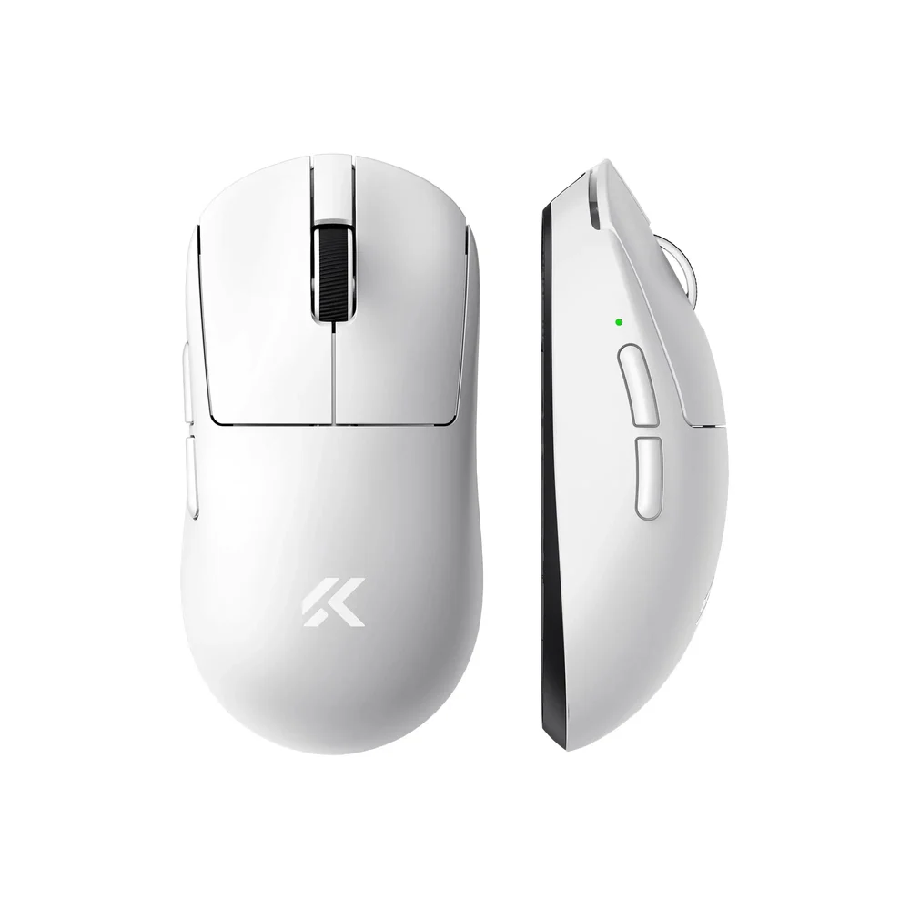 Mchose A7 V2 Ultra White wireless gaming mouse - photo 1