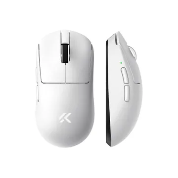 Mchose A7 V2 Ultra White wireless gaming mouse - photo 1
