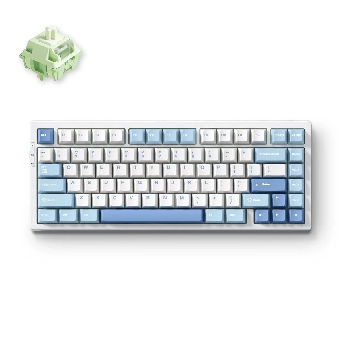 MCHOSE G75 Pro Blue Matcha Latte бездротова механічна клавіатура 75% - фото 1