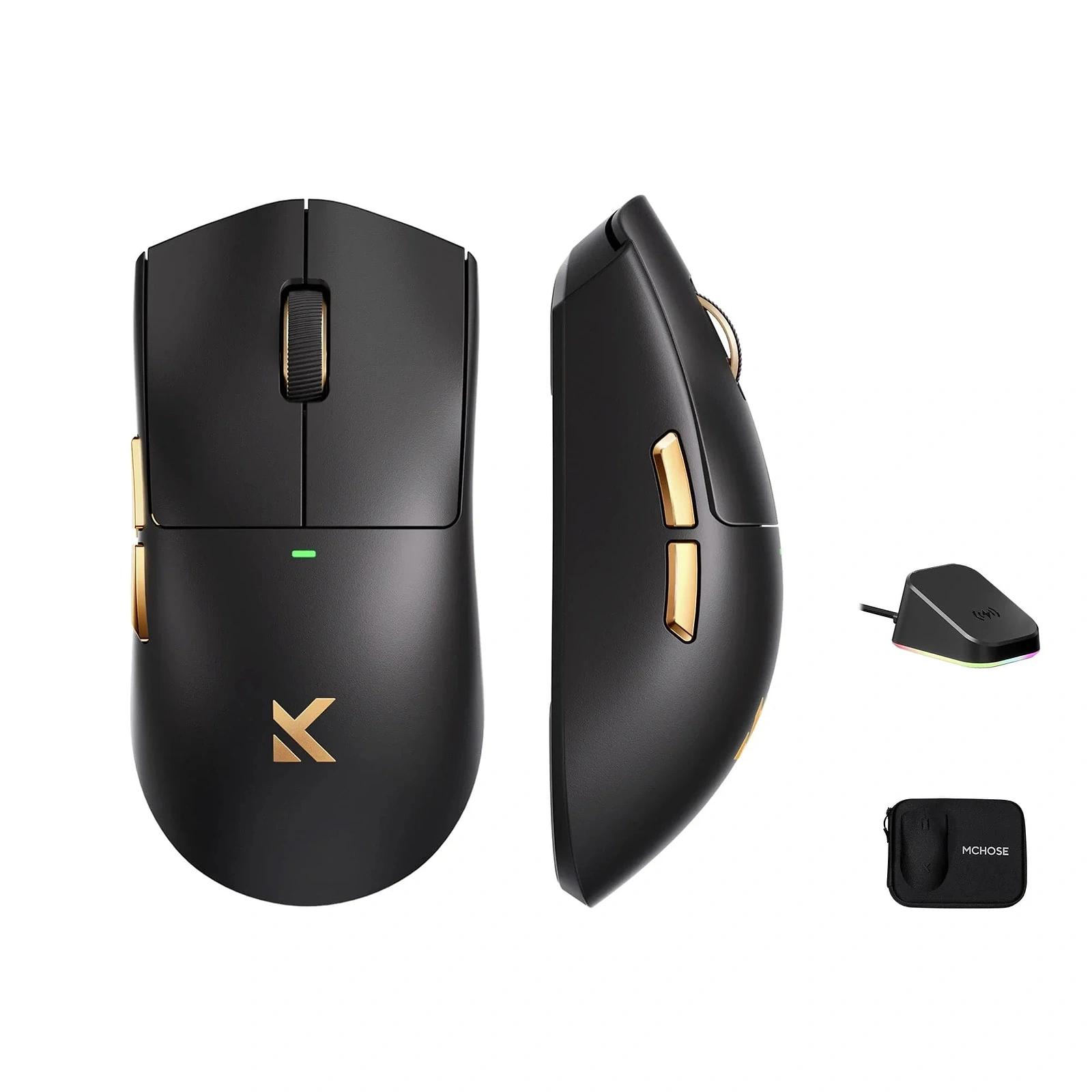 Mchose K7 Ultra Black з док-станцією та 8K приймачем