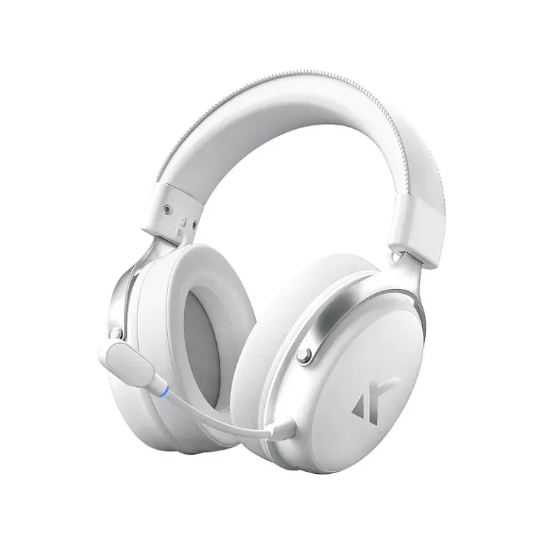 Mchose V9 Pro Icy White ігрова бездротова гарнітура (HW-V9-5) — фото 1