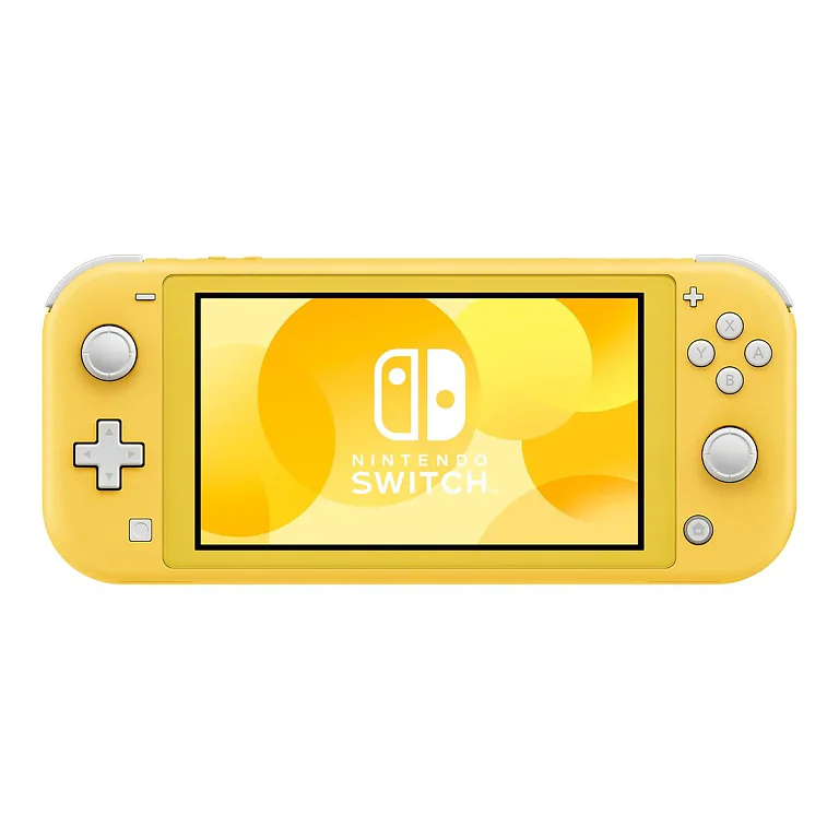 Nintendo Switch Lite Yellow портативная консоль спереди