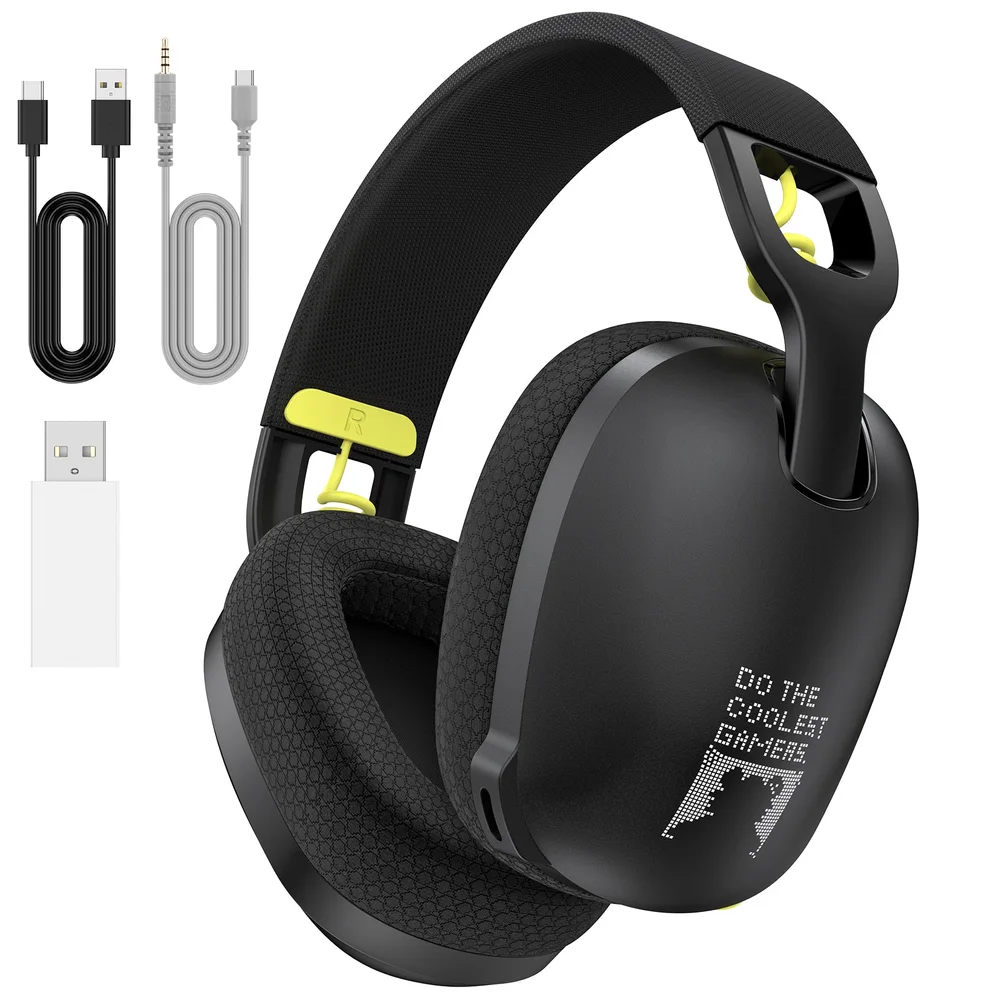 ONIKUMA B2 Black wireless Bluetooth gaming headset official photo