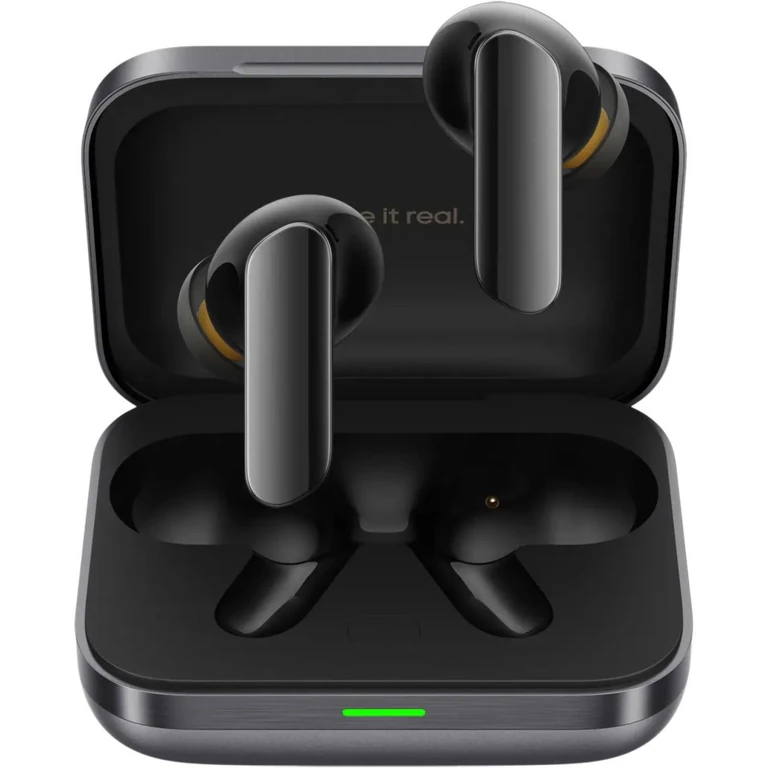 realme Buds Air 7 Pro Metallic Grey TWS навушники з ANC у зарядному кейсі